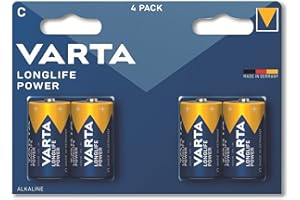 ‎VARTA Varta Longlife Power C, 4Er Battery