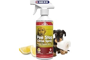 KinderPet® Pee Stop Spray Urine Stop for Cat and Dog Repellent Stop Cats and Dogs Repeat Marking Indoors and Outdoors 100% Natural Enzyme Urine Destroyer 500ml