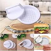 Plastik Burger Presi, K&ouml;fte Kalıbı ve Şekillendirici, Pratik K&ouml;fte Yapma Aparatı
