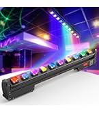 2 Barre LED Wallwasher 120W RGBW - Luci Per Discoteca, Feste E Eventi Con Effetti Strobo - Foto 2