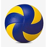 Hsport Voleybol Topu Yarı Profesyonel Orta Sert Kaymaz Tırtıklı Dayanıklı No:5 Ma&ccedil; ve Antrenman Topu (Pompa Hediyeli)