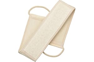 Heanvmyss Esponjas Lavador de Espalda,Exfoliante Espalda Toalla,Arnés Exfoliante,Depurador de Espalda,Esponja de Baño de Lufa para Masaje,Limpiar,Exfoliación