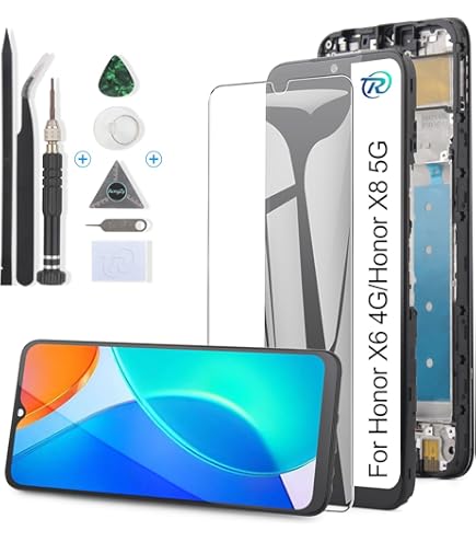 LCD-Display für Huawei Honor X6 4G VNE-LX1 / Honor X8 5G VNE-N41 LCD Display Touchscreen Digitizer Assembly Ersatz Reparaturteile mit Werkzeugen LCD-Display für Huawei Honor X6 4G VNE-LX1 / Honor X8 5G VNE-N41 LCD Display Touchscreen Digitizer Assembly Ersatz Reparaturteile mit Werkzeugen