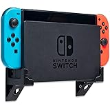 Wall Mount for Nintendo Switch Game Console Dock, Switch Wall Mount - Black