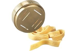 Kenwood Pappardelle A910/6 Accessorio Trafila in Bronzo per Creare la Pasta Fresca, Made in Italy, Accessorio per Impastatrice Planetaria Compatibile con il Torchio Kenwood, Dotato di Cofanetto