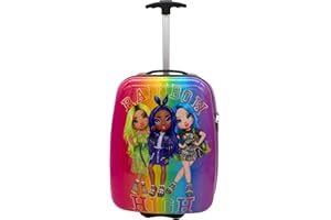 ‎RAINBOW HIGH Undercover Rainbow High Kinder Hartschalen Trolley Handgepäck, 2 Rollen, 20 x 44 x 33 cm - 23 l, bunt