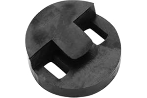 PWSHYMI Sordina per Violoncello, Sordina per Basso Tourte Rotonda Sordina per Esercitazione in Gomma Rotonda Rotonda per Accessori per Strumenti Musicali per Violoncello Nero