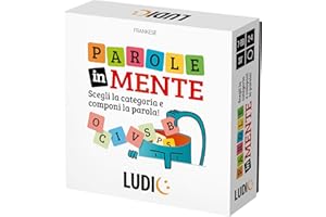 HEADU Ludic Palabras En Mente Elige La Categoría Y Marque La Palabra It27712 Juego De Sociedad Familiar para 2-4 Jugadores Made In Italy