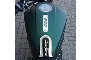 labelbike - 3D Sticker Motorcycle Tank Pad Protection and Decoration in Resin Compatible with Benelli Leoncino 800