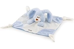 Trudi Coniglio Doudou Cremino azzurro Peluche e Doudou carillon per neonati. Orsacchiotti Baby per bambini. Regalo neonato primi mesi | 27x9x27cm taglia S | Baby Cremino | modello 18133