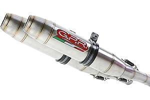 GPR ITALIA GPR EXHAUST SYSTEM y.64.De Couple terminaux homologués avec raccord Compatible avec Yamaha xJR 1300 1999/06, deeptone inoxydable