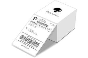 ‎PHOMEMO Phomemo Etiketten DHL Versandetiketten 4x6,Thermoetiketten Kompatibel mit MUNBYN,Phomemo Etikettendrucker,100x150mm Etiketten für 241BT/D520BT/246S Thermodrucker 500 Blatt