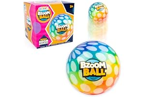 abeec Bzoom Ball | High Bounce Ball | Space-Themed Outdoor Toy for Kids | Thick & Durable Rubber | Ultimate Garden, Park & Holiday Fun | Active Play for Boys & Girls | Age 3+