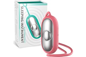 WINKITHW Sleep Aid Device, Anxiety Relief for Adults and Insomnia, USB Rechargeable Microcurrent Holding Sleep Instrument Portable Sleep Aids for Adults, Improve Deep Sleep (Pink)