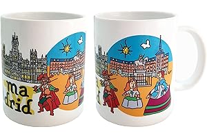 DONSOUVENIR TAZZA MADRID. MUG DI MADRID AL CIELO