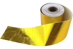 D2D Heat Shield Wrap Ruban adhésif réfléchissant pour tuyau d'admission de voiture