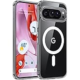 TAURI Cover Magnetica per Google Pixel 9 Pro XL [Compatibile con MagSafe] Custodia Ultrasottile Anti-Ingiallimento e Antiurto