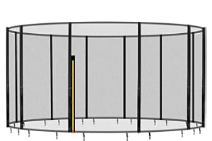 Baunsal® Trampolin Sicherheitsnetz Ø 183 185 244 250 275 277 300 305 335 337 366 370 396 400 427 430 457 460 487 490 (JS) Ersatznetz Tampolin Netz für Trampolin Outdoor