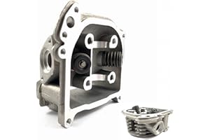 GY6-ERSATZTEILE_DE ZYLINDER KOPF 63ccm Ø44mm KOMPLETT MONTIERT * SLS * 69mm (lange) VENTILE * 4-TAKT 139QMA / 139QMB GY6 Motoren CHINA ROLLER 50