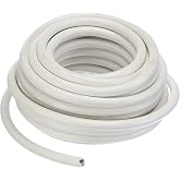 Electraline 11841, Extension Cable H05VV-F, Section 3G2.5 mm, 10 m, White