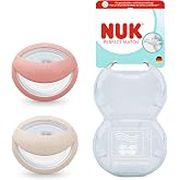 NUK Perfect Match Baby Pacifier | 0-6 Months | Breastfeeding Compatible, Orthodontic Pacifiers | 95% Acceptance by Babies** |
