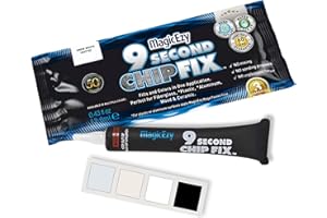 MagicEzy 9-sekundowa naprawa wiórów (śnieżnobiała) - wypełniacz naprawczy z włókna szklanego do łodzi - żłobienia, otwory, głębokie pęknięcia i odpryski - bardzo mocna morska naprawa epoksydowa