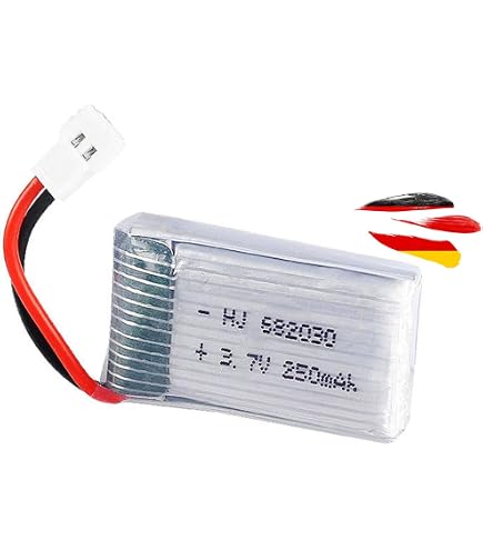 ZYGY 6pcs 3.7V 220mah Lipo Akku & 6in1 Balance Ladegerät Für E010 E010C E011 E01