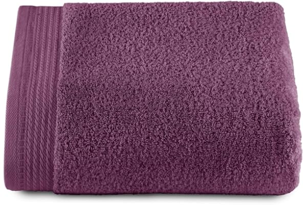 Top Towel - Premium - Grandes Serviettes de Bain - Serviettes de Bain - 1 Serviettes de Douche - 70x140 cm - 100% Coton - 600 Grammes - Aubergine