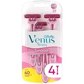 Gillette Simply Venus 3 Kullan At Kadın Tıraş Bı&ccedil;ağı 4'l&uuml;