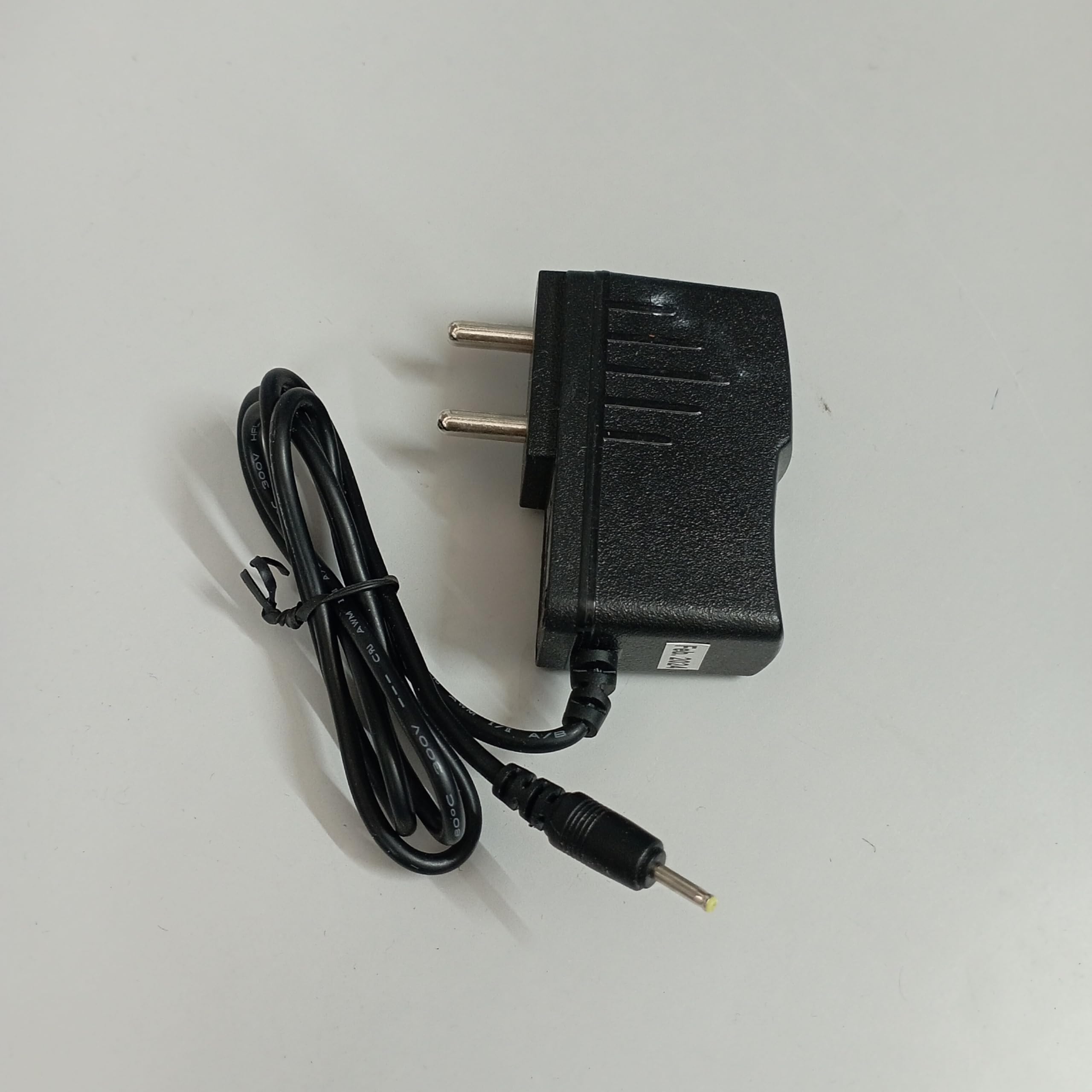 NAVKAR SYSTEMS 5 Volt Adaptor with Thin pin for Precision Abas 100 Scanner tab