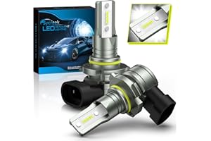 Sycreek HB3 9005 LED Lampadine,16000LM CanBus Senza Errori 6500K Super Brillante Fari Abbaglianti e Anabbaglianti, Kit Sostituzione Lampada Alogena E Fari Allo Xenon,2 Lampadina HB3