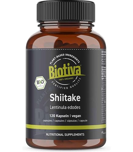 Pack De 3 Flacons De Shiitake 500mg - 300 Capsules Vita World - Complément Alimentaire
