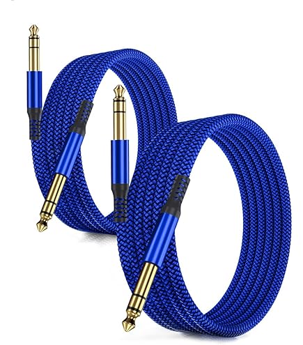 Cavo Audio RUXELY Jack 6.3mm Angolo Retto - 6 Metri Per Chitarra, Basso E Tastiere | Qualità Pro - Foto 2