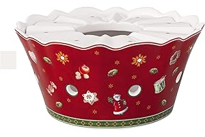 Villeroy & Boch - Toy's Delight scalda teiera multicolore, Natale, scaldino per teiera, scaldatazze, stoviglie natalizie, motivo natalizio, porcellana Premium