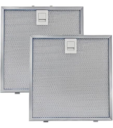 Filtri Cappa Set Di 2 Filtri Per Cappa Aspirante Da Cucina 320 X 260 Mm, Filtro In Alluminio Filtro Antigrasso Per Cappa Aspirante 87305174 Filtro Cappa Elica