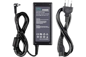 DTK 19V 3.42A 65W Caricatori e alimentatori per PC portatili Caricabatteria per Asus/Toshiba/Lenovo/Medion Notebook Adattatore Connettore: 5.5 x 2.5mm（No Compatibile con 4.0 * 1.35mm）