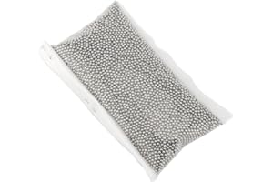 ARAMOX Perles de Polissage Multifonctionnelles en Acier Inoxydable pour la Distance de Polissage de Bijoux en Métal, 1 Livre de Billes de Polissage de Bijoux pour les Machines de Polissage à Tambour (2 mm