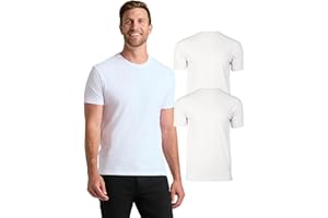 True Classic Men's T-Shirt – Short Sleeve Crew Neck T-Shirts for Men UK, Cotton Blend Men's T-Shirts, Novelty Tshirts Men UK