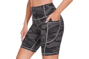 AMYTIS LINGERIE AMYTIS Gym Leggings for Women UK Stretch Soft Yoga Pants for Women Tummy Control Workout Sports Leggings with Pockets