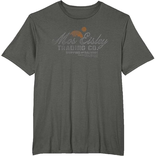 Star Wars Mos Eisley Trading Co. Men's T-Shirt – Officially Licensed Slim Fit Tee