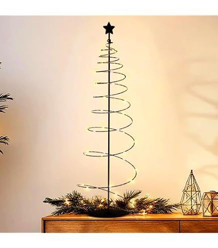 Haushalt International Weihnachtsbaum 75 Cm - Beleuchtet & Dekoriert Mit LED-Lichtern