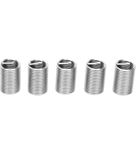 Kit Riparazione Filetti V-Coil M6x1.0 - Include Trapano, Maschio E Inserti In Acciaio | Per Filetti Danneggiati