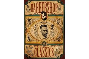 Schatzmix Nostalgie Barbershop Classics beiges Metallschild Wanddeko 20x30 cm tin Sign Blechschild, Blech, Mehrfarbig
