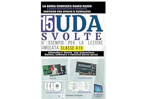 15 UDA Svolte: di Esempio per la Lezione Simulata Classe A19: Filosofia e Storia con espansione Online, software e tutorial passo passo