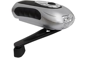 SEALEY AK3305 3 LED Wind-Up Rechargeable Torch