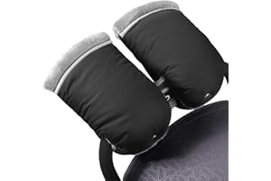 TORVEN Guanti passeggino inverno, guanti passeggino scaldamani, guanti per passeggino inverno termici extra spessi, ideale per genitori di neonati e caregiver