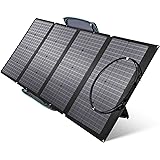 ECOFLOW Pannello Solare Portatile 160W per Centrale Elettrica, Sistema di Ricarica Solare Pieghevole, Concatenabile, Cavallet