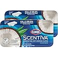 Clorox Scentiva Disinfecting Wet Mop Pad, Disposable Mop Heads, Coconut and Waterlily, 2 Packs, 24 Wet Refills Per Pack (Package May Vary)