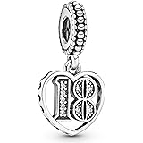 Pandora Charm Pendente 18 Anni D Amore Amazon It Gioielli