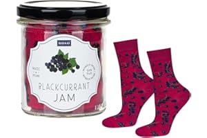 soxo Skarpetki Prezent Dla Kobiet Śmieszne Dżem W Słoiku 35-40